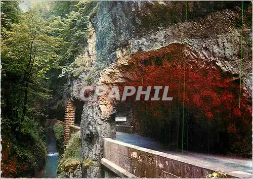 Cartes postales moderne Paysages du Vercors le Defile des Grands Goulets dans les Gorges de la Vernaison la Route des Ba