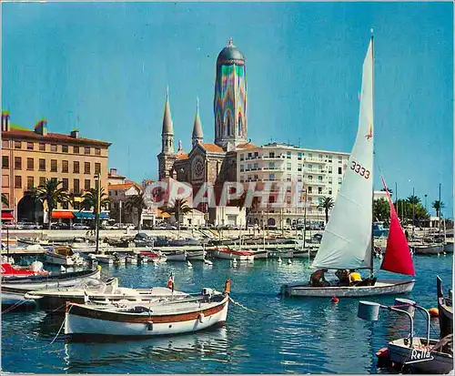 Cartes postales moderne Saint Raphael le Port La Cote d'Azur Varoise Bateaux