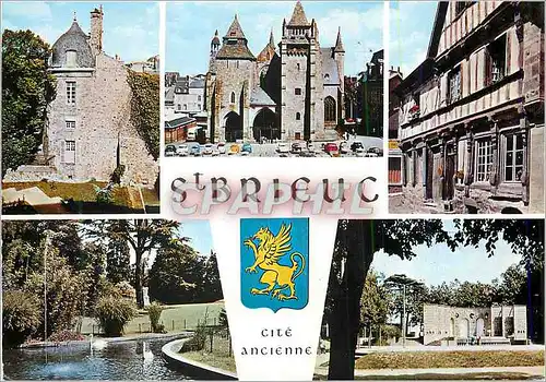 Cartes postales moderne Saint Brieuc Grande Cite Touristique la Bretagne Pittoresque Entre les Ravins du Gouet et du Gou