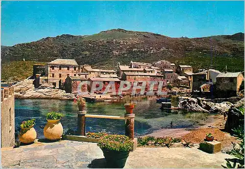 Moderne Karte La Corse Ile de Beaute le Cap Corse Cneturi