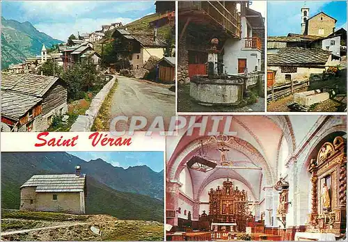 Cartes postales moderne Saint Veran (Htes Alpes) altitude 2040m la plus Haute Commune Habitee d'Europe