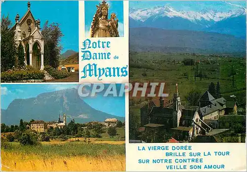 Cartes postales moderne Le Sanctuaire Notre Dame de Myans dans son Cadre