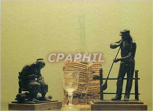 Cartes postales moderne Castello Banfi Montalcino Museo del Vetro Fiasco Toscano (XVIII secolo)