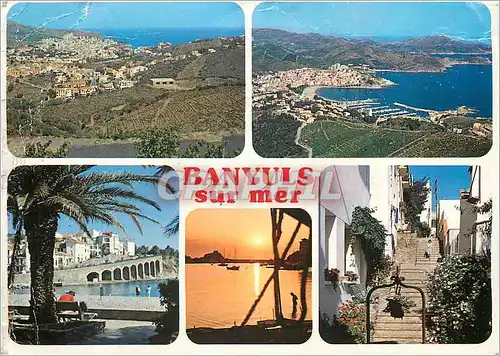 Cartes postales moderne Banyuls sur Mer la Cote Vermeille le Vieux Banyuls la Ville