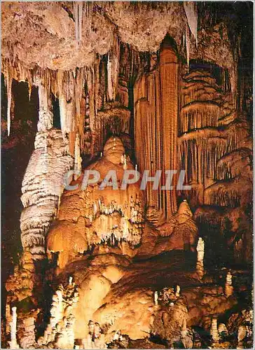 Moderne Karte La Grotte de Clamouse Prix Martel de Speleologie situee a l'Entree des Gorges de l'Herault