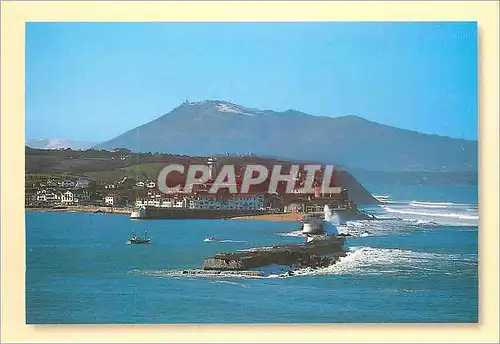 Cartes postales moderne Cote Basque le Baie de Saint Jean de Luz le Fort de Socoa le Jaiz Kibel