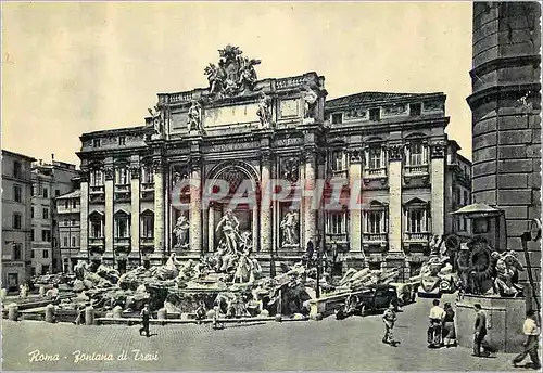 Cartes postales moderne Roma Fontaine de Trevi