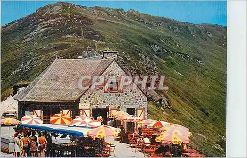 Moderne Karte Le Chalet Refuge du Puy Mary (1589 m) Les Beaux Sites du Cantal (Proprietraire M Benet) et le Pa