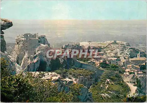 Cartes postales moderne Le Village de Baux La Provence Un des Hauts Lieux de France Splendide Panorama