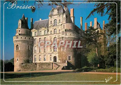 Cartes postales moderne Anjou Chateau de Brissac (XVIIe Siecle) Facade du Levant Demeure et domaine ducal de la Famille