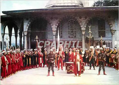Cartes postales moderne Menteran Bolugu Topkapi Sarayi'nda Konserde Mehteran Company is the Concert on Topkapi Palace