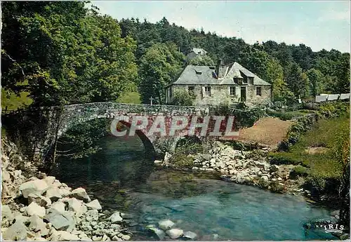 Cartes postales moderne Limousin Pittoresque et le passant tout surpris decouvrait au sortir du Chemin