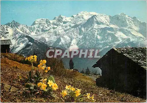 Cartes postales moderne Au Pays du Mont Blanc Livre d'Images de GRM que le Poesie et de Contrastes a chaque pas Massif d
