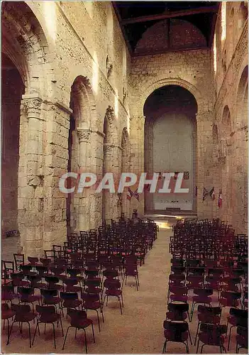 Cartes postales moderne Bernay (Eure) Interieur de l'ancienne Eglise abbatiale (XIe S)