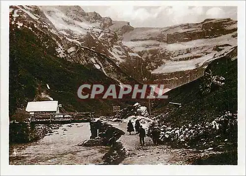 Moderne Karte Gavarnie Le Cirque