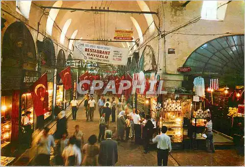 Moderne Karte Istanbul Turkey Kapali Carse Covered Grand Bazaar