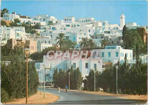 Moderne Karte Tunisie Sidi Bou Said