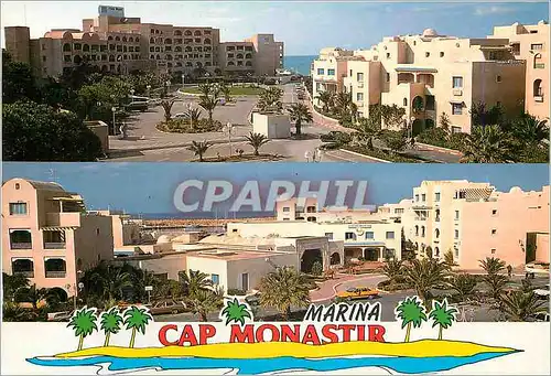 Cartes postales moderne Marina Cap Monastir