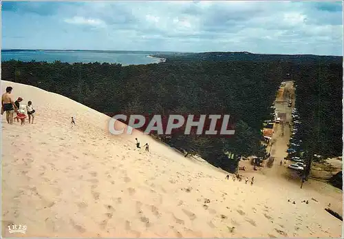 Moderne Karte La Dune du Pilat Bassin d'Arcachon La Plus haute d'Europe 115 m