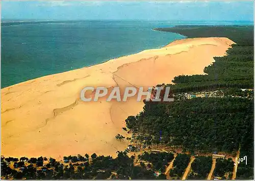 Moderne Karte Arcachon (Gironde) Couleurs et Lumiere de France La Dune du Pilat (la plus d'Europe 120 m env) p