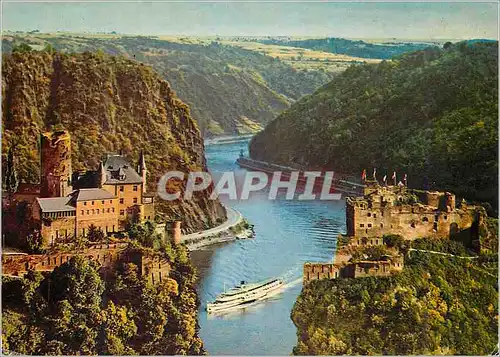 Cartes postales moderne Der Schone Rhein La Vallee du Loreley