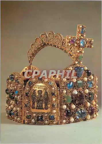 Moderne Karte Wien Schatzkammer Couronne du Saint Empire Romain