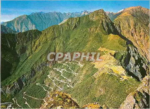 Cartes postales moderne Cusco Peru The 13 Hairpin Curved Roads leading to Machupicchu