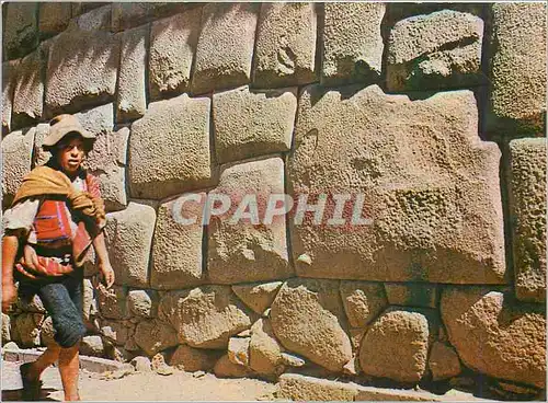 Moderne Karte Cusco Peru La Famosa Piedra de Angulos