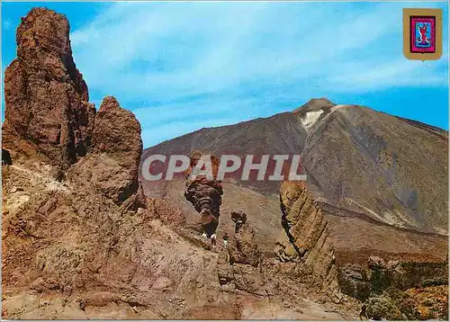 Cartes postales moderne Santa Cruz de Tenerife Pic du Teide depuis les Canadas