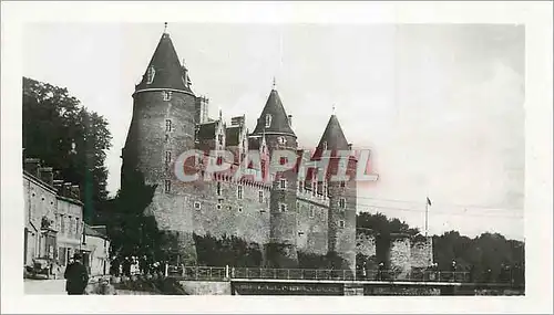 Moderne Karte Josselin Le Chateau