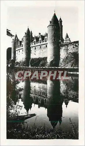 Cartes postales moderne Josselin Le Chateau au bord de l'Oust