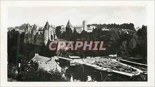 Cartes postales moderne Josselin Vue Panoramique
