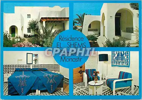 Cartes postales moderne Monastir (Tunisie) Residence El Siems Skanes