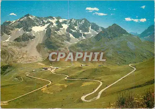 Cartes postales moderne Les Grands Cols Les Alpes en Couleurs Naturelles Route du Galibier et Col du Lautaret (alt 2058