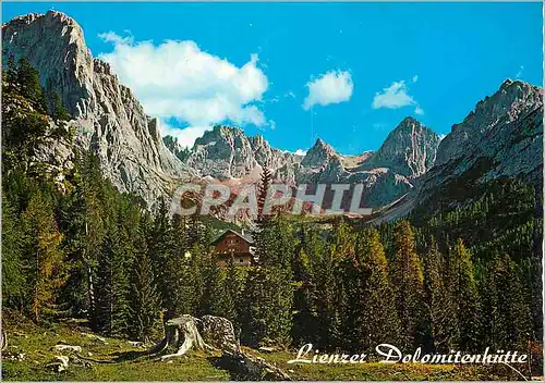 Cartes postales moderne Malerisches Osttirol Lienzer Dolomitenhutte 1620 m am Weg zur Karlsbaderhutte