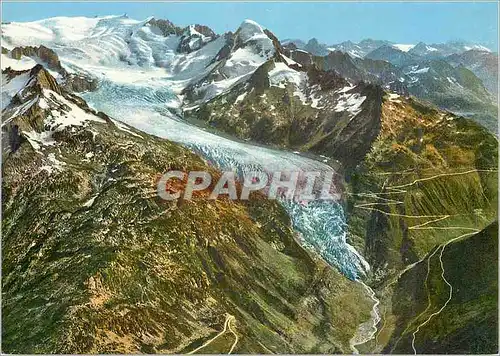Cartes postales moderne Glacier du Rhone Furka Pass