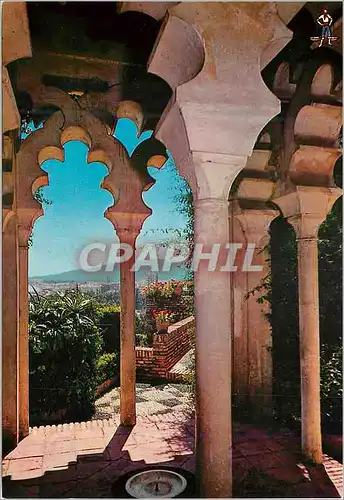 Cartes postales moderne Malaga Alcazaba Detail