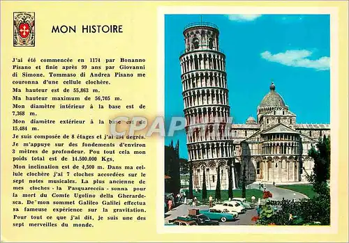 Cartes postales moderne Pisa Mon Histoire