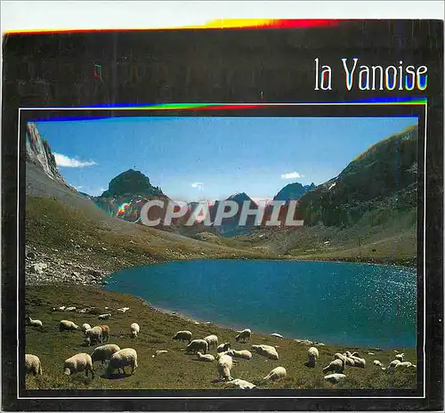 Moderne Karte Masif de la Vanoise (Savoie) Col de la Vanoise le Lac Rond 2500m