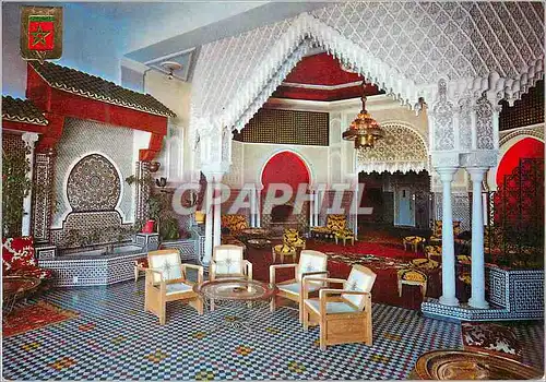 Moderne Karte Tanger Salon Arabe Hotel Rif