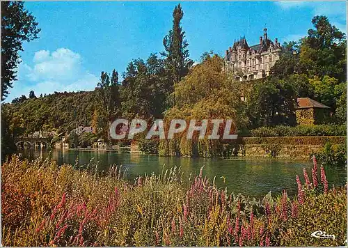 Cartes postales moderne Montigny le Gannelon (E et L) le Chateau et le Loir