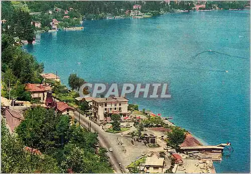 Moderne Karte Arona Lago Maggiore (Italy) Hotel Bellevue Restaurant