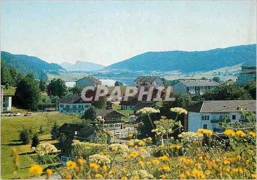 Cartes postales moderne Les Rousses (Jura) Vue sur le Village Au Loin La Dent du Vaulion