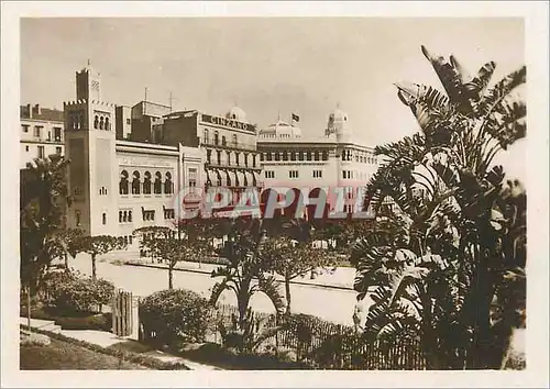 Moderne Karte Algerie Alger