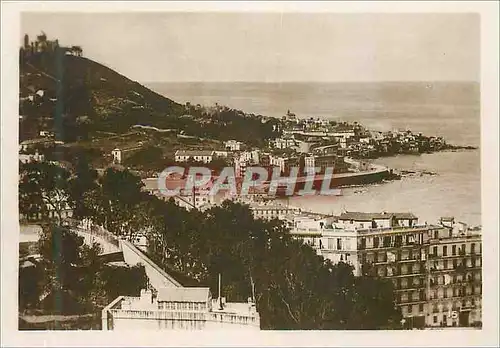 Moderne Karte Algerie Alger