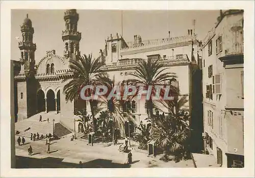 Moderne Karte Algerie Alger