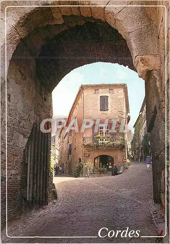 Cartes postales moderne Cordes (Tarn) Porte des Ormeaux XIIIe S