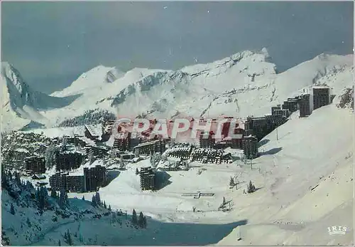 Moderne Karte Avoriaz (Haute Savoie) Altitude 1800 2400 m Vue d'ensemble de la Station