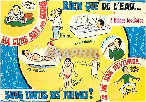 Cartes postales moderne Rien que de l'Eau a Brides les Bains Sous toutes ses Formes