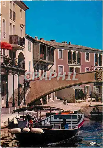 Cartes postales moderne Port Grimaud (Var) Cite Lacustre Realisee par la Societe Etige Suivant un Projet de Francois Spo